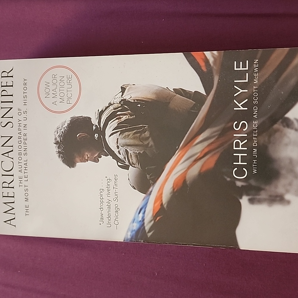 American Sniper Softcover Book By Chris Kyle